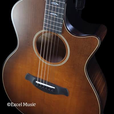 Taylor Builder's Edition 614ce WHB, Solid Flamed Big Leaf Maple Back & Sides, w/Deluxe Hardcase (NOS) image 10