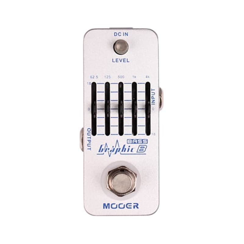 Mooer Graphic B Bass EQ Guitar Pedal image 1