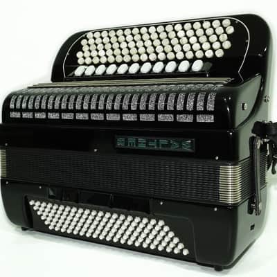Walther 120 Bass 5 Row Button Accordion C Griff, German Concert Bayan, Straps and Hard Case, Perfect Professional Accordian for Adults, 2501 image 6