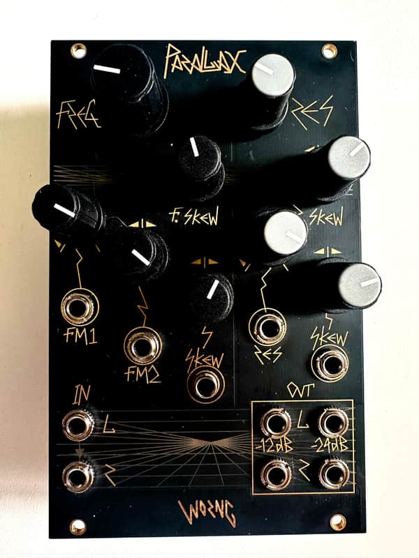 WORNG Electronics PARALLAX EURORACK STEREO FILTER MODULE image 1