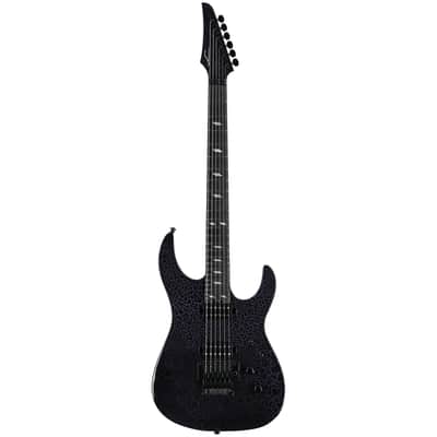 Legator Ninja 6 Floyd Rose Electric Guitar, Purple Crackle image 4