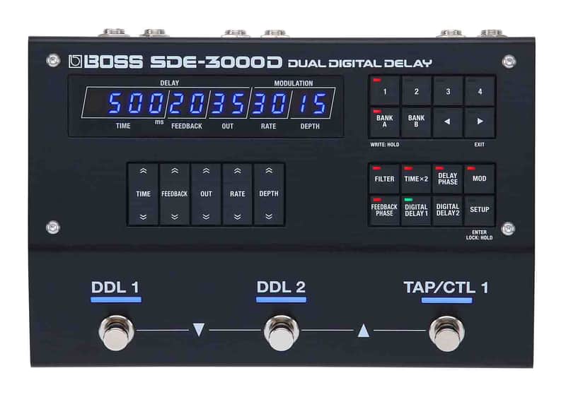 Open Box: Boss SDE-3000D Dual Digital Delay Effect Pedal image 1