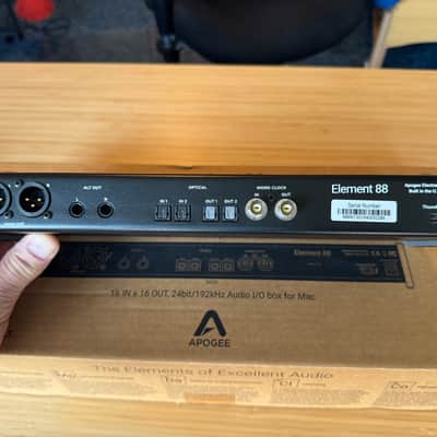Apogee Element 88 Thunderbolt Audio Interface 2010s - Black image 4
