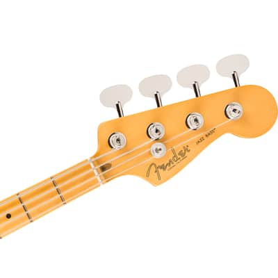 Fender American Professional Classic Jazz Bass - Faded Dakota Red image 5
