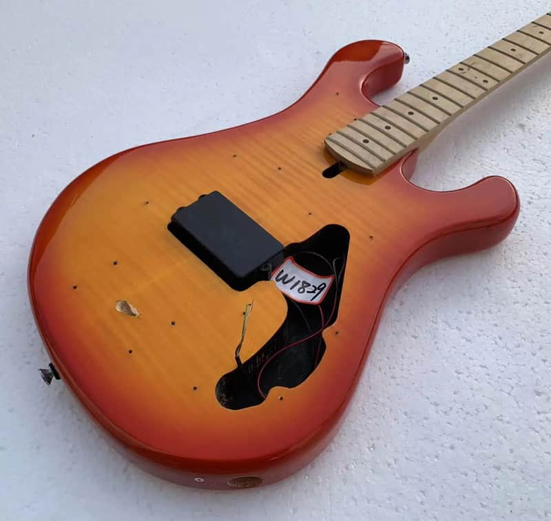 Dean Cherry Burst 4 String Bass Body and Neck image 1