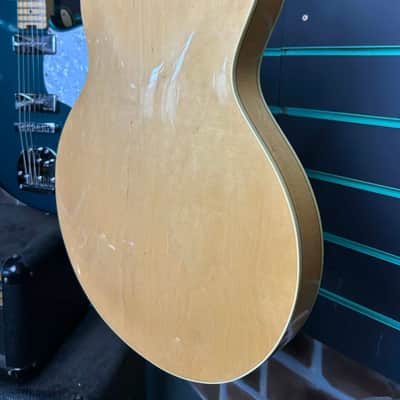 Epiphone Sheraton Natural 1996 Semi-Hollow Electric Guitar image 16