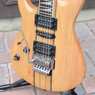 Douglas Super Strat, Floyd Rose, Left Handed 2000's - Natural image 5
