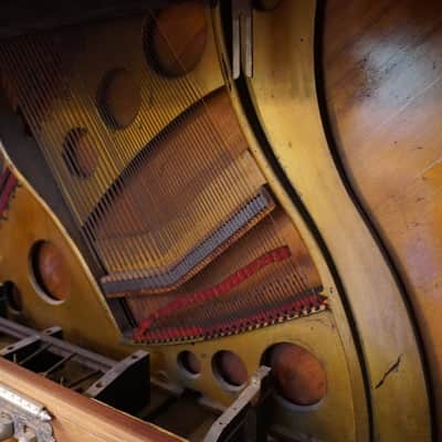Ellington Upright Grand Player Piano 1903 - Mahogany image 11