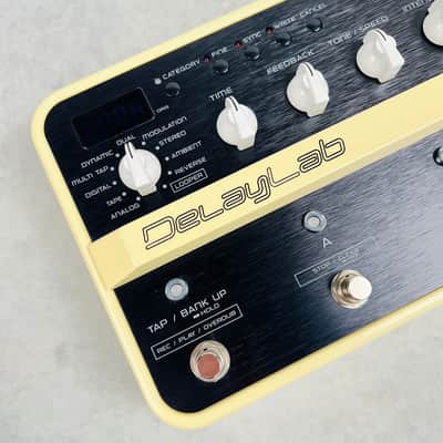 Vox DelayLab Pedal 2010s - Cream image 2