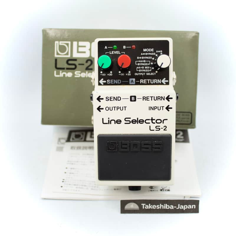 Boss LS-2 Line Selector With Original Box Guitar Pedal DR00534 image 1