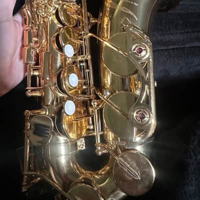 Yamaha YAS-480 Intermediate Alto Saxophone 2010s - Lacquered Brass image 2