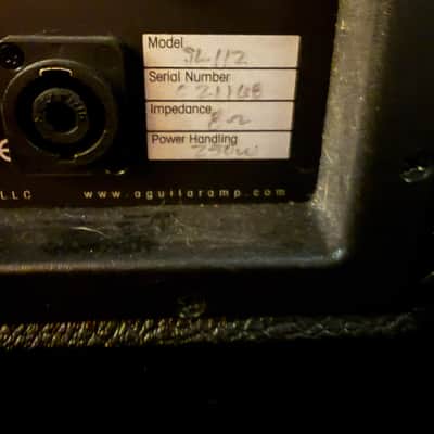 Aguilar SL 112 Super Lightweight 250-Watt 1x12" Bass Speaker Cabinet 2012 - Present - Black image 4