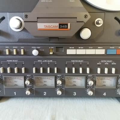 TASCAM 34B 1/4" 4-Track Reel to Reel Tape Recorder image 3
