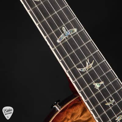 PRS Eddie's Guitars Wood Library McCarty 594 Singlecut Swamp Ash/Figured Maple Neck - Copperhead Burst image 9