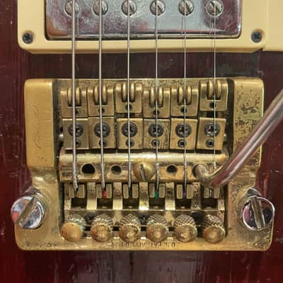 "The Road Warrior":  1975 Gibson Les Paul - Wine Red, Kahler Tremolo image 3