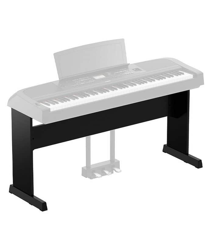 Yamaha L300B Black Wooden Stand for DGX670 image 1