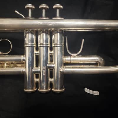 Bach TR200S Silver Intermediate Trumpet!  Serviced, New Case, Gorgeous! image 8