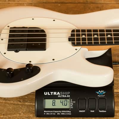 Music Man Tim Commerford Collection | Passive StingRay - Fight Night White image 9