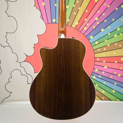 Used Taylor 416CE-LTD Natural Acoustic/Electric Guitar, Original Hardcase image 7