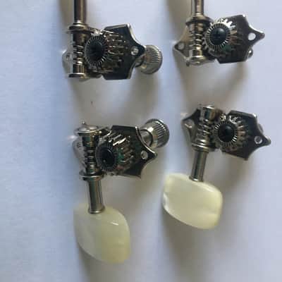 Hofner Contemporary bass 2019 Chrome and pearloid machine heads image 2