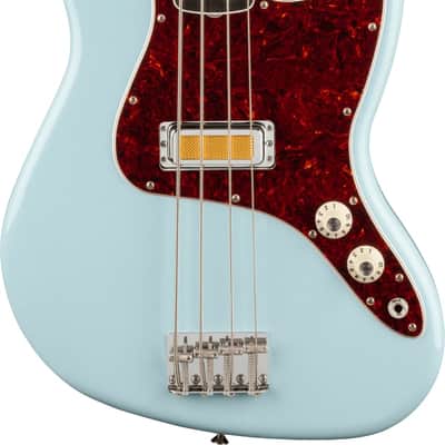 Fender Gold Foil Jazz Bass®, Ebony Fingerboard, Sonic Blue - See Description image 2