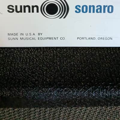 Sunn Sonaro 1968 image 2