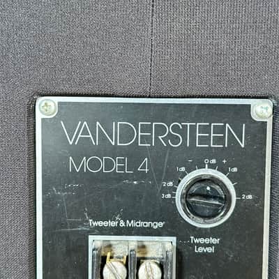 Vandersteen Model 4 Tower Speakers w/ WX-4 Crossover (Pair) image 7