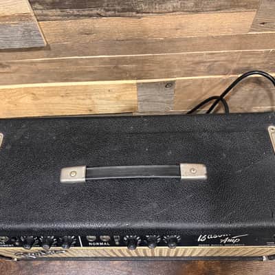 Fender Bassman 2-Channel 50-Watt Guitar Amp Head  1966 - Black Panel image 4