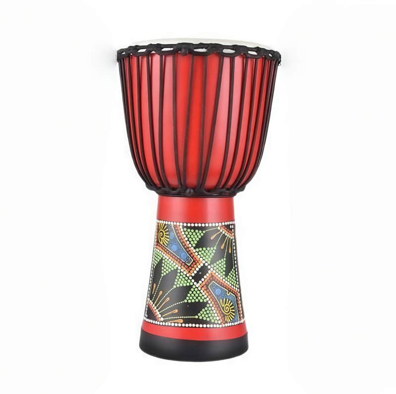 8 Inch Hand Drum with Beautiful Hand Painting - Professional Frame Drum for Adults & Beginners image 1