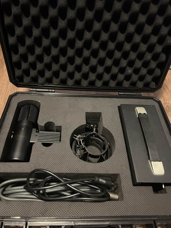 Warm Audio WA-8000 Large Diaphragm Tube Condenser Microphone 2021 - Present - Black image 1