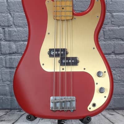Squier 40th Anniversary Vintage Edition Precision Bass 2022 - Present - Satin Dakota Red image 2