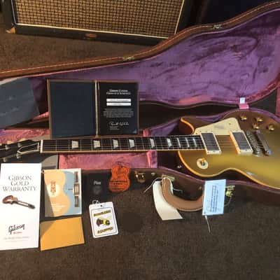 Gibson Wildwood Spec 1957 Reissue Les Paul Standard 2018 Goldtop image 2
