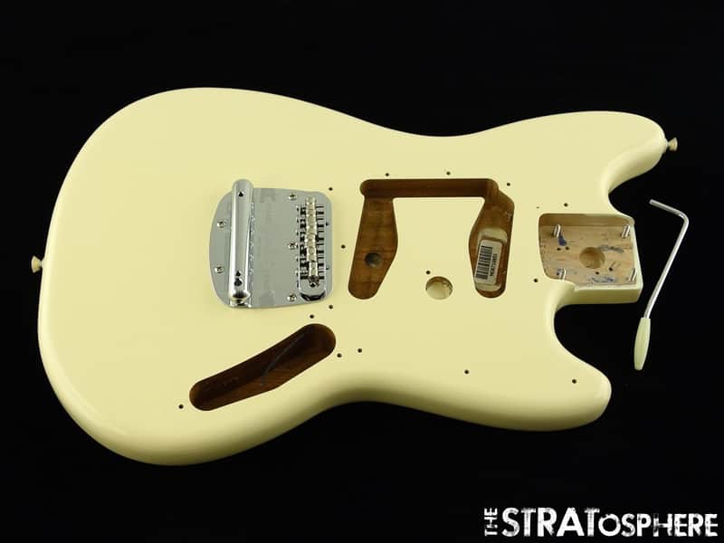 Fender Vintera III Mid 60s Mustang BODY & HARDWARE, Olympic White image 1