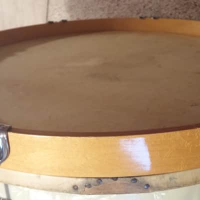 WFL Leedy Ludwig VINTAGE USA Gretsch 20" Calf Skin Bass Drum Head 40s 50s NICE SHAPE NO TARIFFS image 4