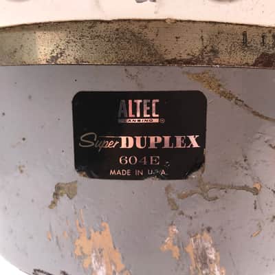 Altec Lansing Model 604E Super Duplex Coaxial Speaker image 4