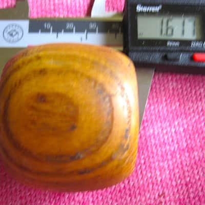 Wood Bass Drum Beater Head - Vintage image 5