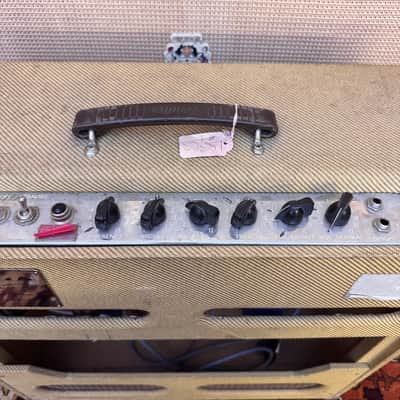 Vintage 1991 Fender Bassman 5F6-A 4x10 Tweed RI Valve Amplifier *Ex Eric Clapton* image 10