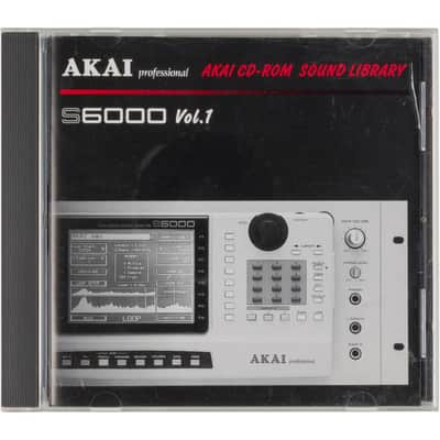 Akai S6000 Vol. 1 CD-ROM Sound Library