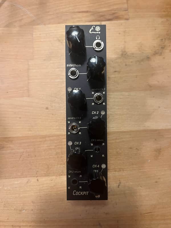 Endorphin.es Cockpit Eurorack Synth Module 2019 - 2021 - Black image 1