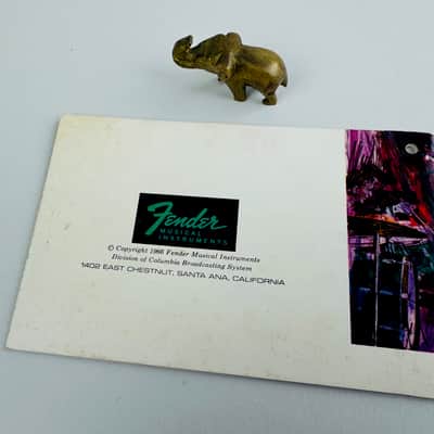 Fender Telecaster & Esquire Instruction Manual (CBS Era), Complete! 1966 image 2