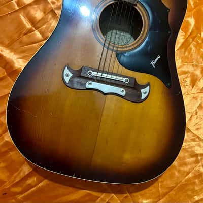 Vintage Framus Texan Acoustic Guitar 1960’s - Sunburst image 4