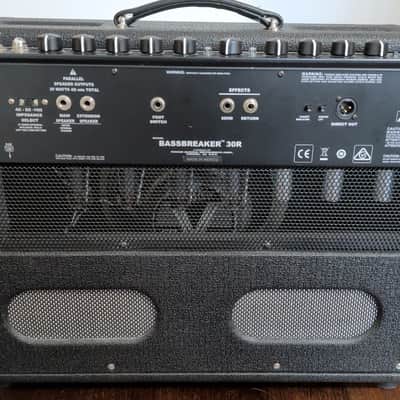 Fender Bassbreaker 30R 2-Channel 30-Watt 1x12" Guitar Combo Black w/Foot-Switch image 3