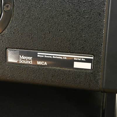 Meyer Sound MICA Active Line Array Loudspeaker Pack of 4 CG010SX *ASK FOR SHIPPING* image 15