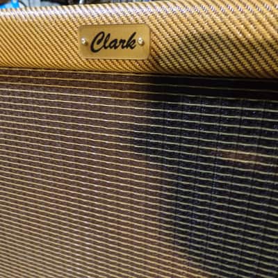 Clark Amplification Webster 1X10” Combo 5F10 Tweed Harvard  Reproduction 2018 image 5