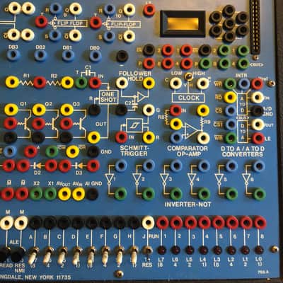 CES Ed-Lab 703a Digital Systems Lab modular synth analog computer banana logic suitcase expander image 5