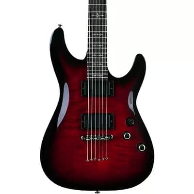 Schecter Demon-6 Crimson Red Burst CRB Electric Guitar B-Stock Demon6 Demon 6 image 2