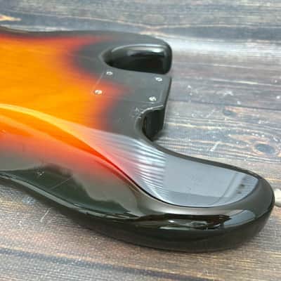 Fender Japan JB62-US Jazz Bass Alder Body 3TS Sunburst/USA Pickups image 14