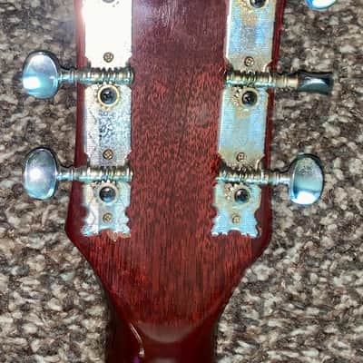 Vintage 1968 Vintage Guild d35  d-35 Natural dreadnaught acoustic guitar made in the usa image 9