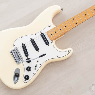 1984 Fender Stratocaster ‘72 Vintage Reissue ST72-55 Olympic White E-Serial, Japan MIJ Fujigen image 1