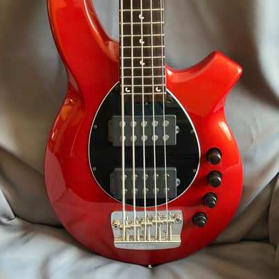 Ernie Ball Music Man Bongo 5 HH 2025 Blood Orange image 1